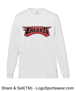Augusta Adult Wicking Long Sleeve T-shirt Design Zoom